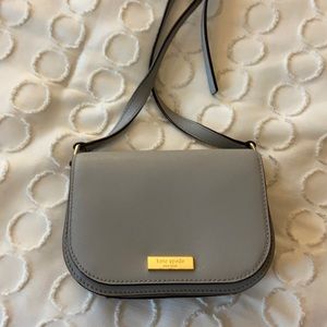 Gray Kate Spade Crossbody